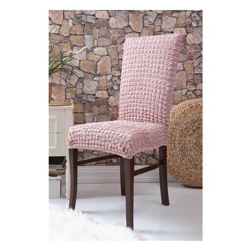 Чехлы на стулья без оборки Venera Chair, розовый, комплект 6 штук в ИКЕНация