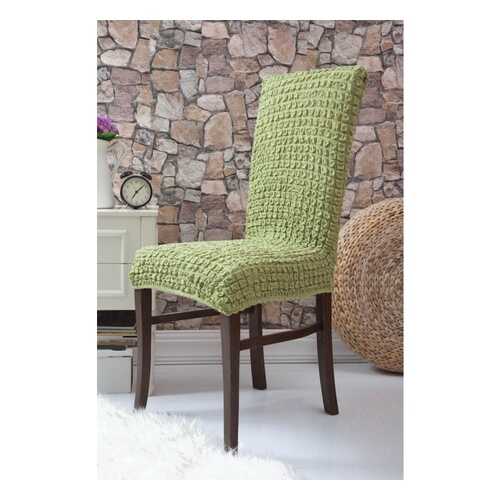 Чехол на стул без оборки Venera Chair, оливковый, 1 предмет в ИКЕНация