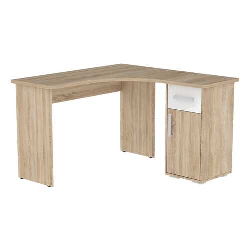 Компьютерный стол Mebelson Лайт-1 120x120x75, дуб сонома/белый в ИКЕНация