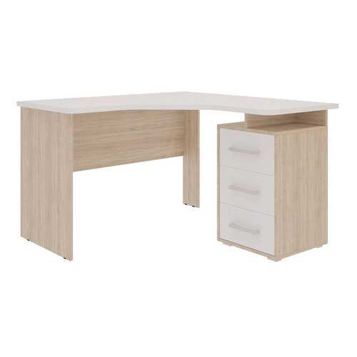 Компьютерный стол Mebelson Лайт-2 120x120x75, дуб сонома/белый в ИКЕНация
