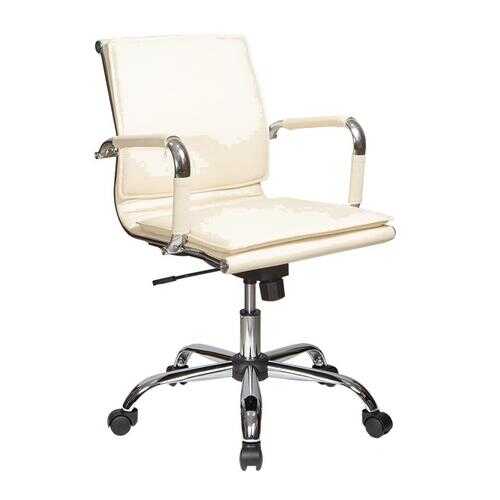 Компьютерное кресло Бюрократ 664071 CH-993-LOW/IVORY 60х65.5х93 см, слоновая кость/хром в ИКЕНация