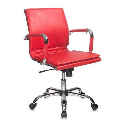 Компьютерное кресло Бюрократ 664072 CH-993-LOW/Red 60х65.5х93 см, красный/хром в ИКЕНация