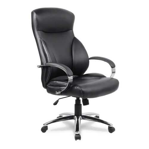 Компьютерное кресло College H-9582L-1K/Кожа PU черная в ИКЕНация