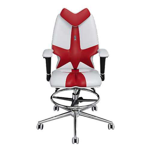 Компьютерное кресло Kulik System Fly 1301, белый/красный в ИКЕНация