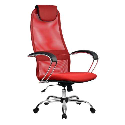 Офисное кресло Metta BK-8 CH красная в ИКЕНация