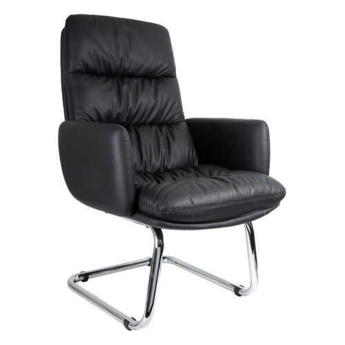 Офисный стул College CLG-625 LBN-C/Кожа PU черная в ИКЕНация