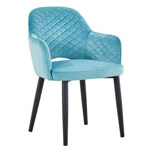 Стул STOOL GROUP Венера диамант MC16-2YS LEGS BLACK HLR-58 мятный, черный матовый в ИКЕНация