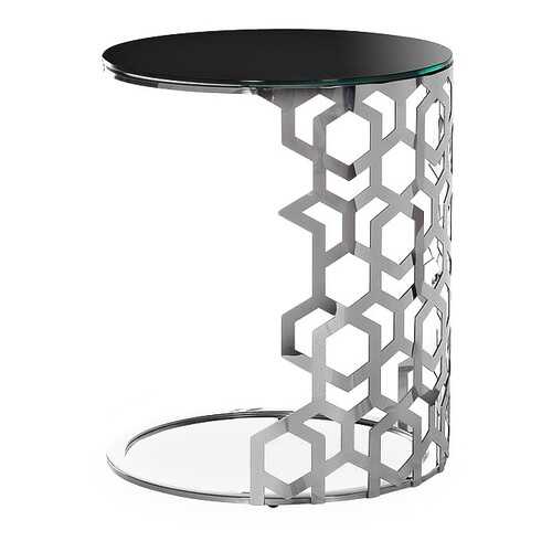 Журнальный столик Garda Decor 13RXET3043 GRD_TT-00000825 50х50х60 см, серебро/чёрный в ИКЕНация